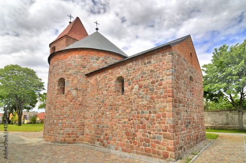 Obraz na płótnie Rotunda św. Prokopa w Strzelnie, Polska w salonie