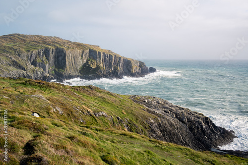 Wonderful coast landscape