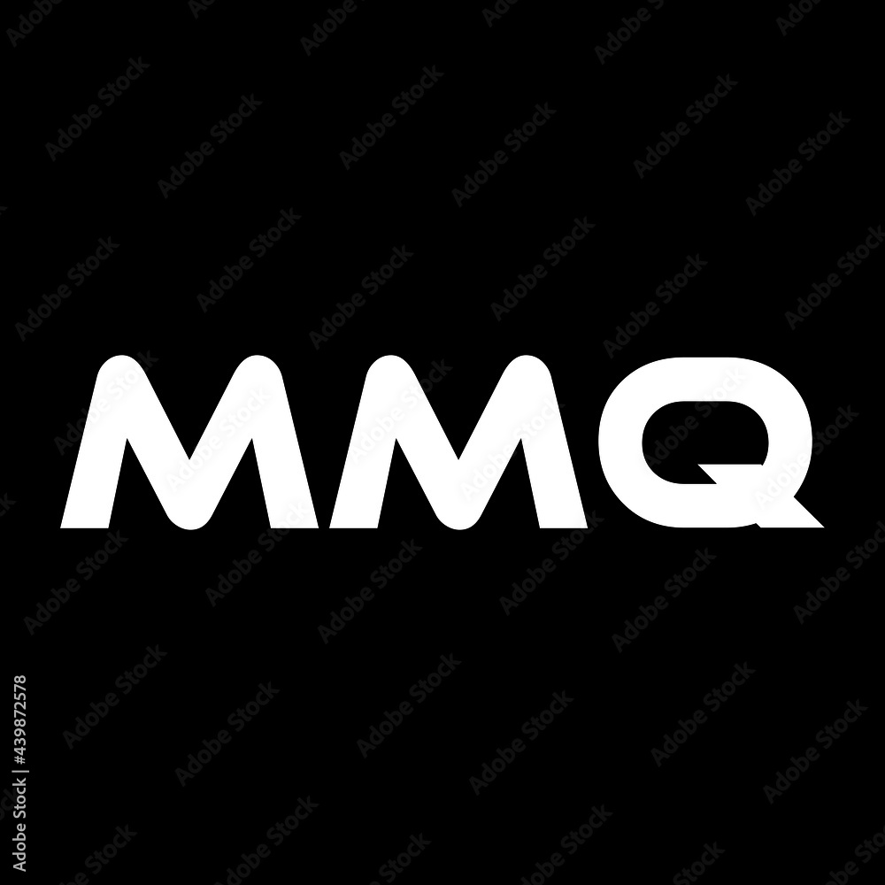MMQ letter logo design with black background in illustrator, vector logo modern alphabet font overlap style. calligraphy designs for logo, Poster, Invitation, etc. MMQ letter logo design with black background in illustrator, vector logo modern alphabet font overlap style. calligraphy designs for logo, Poster, Invitation, etc.
