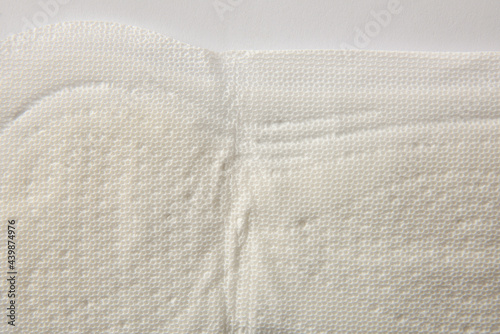 Absorbent protective wipe for women care macro