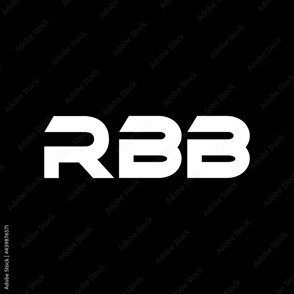 RBB letter logo design with black background in illustrator, vector logo modern alphabet font overlap style. calligraphy designs for logo, Poster, Invitation, etc. RBB letter logo design with black background in illustrator, vector logo modern alphabet font overlap style. calligraphy designs for logo, Poster, Invitation, etc.