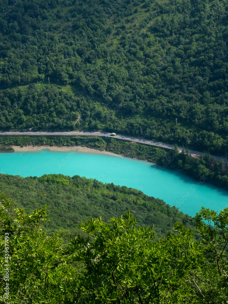 lake in the mountains