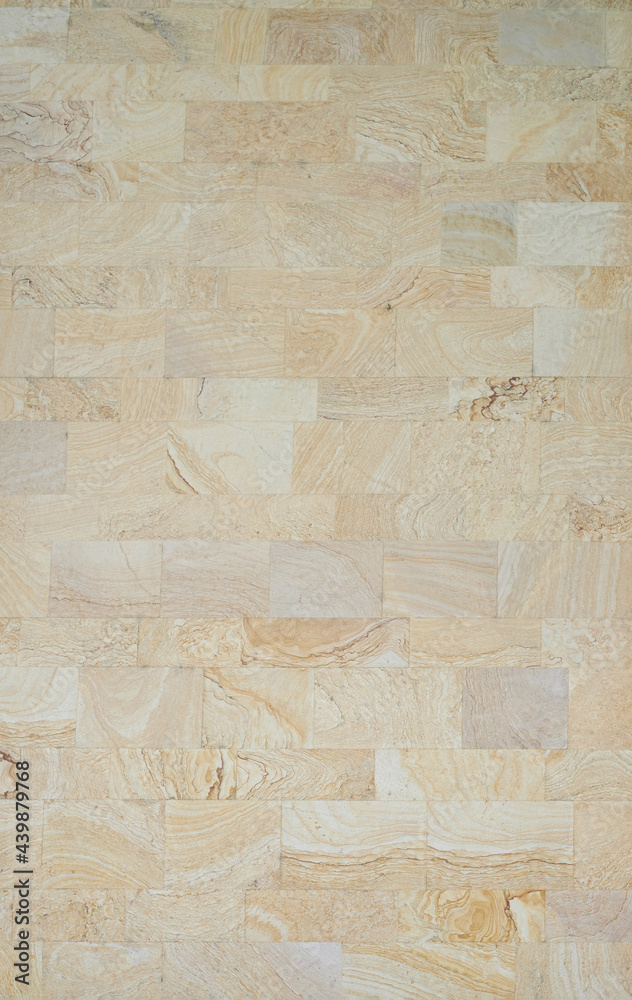 Brown marble tiles background