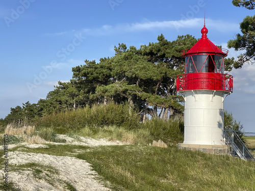 Lighthouse Gellen, Island Hiddensee photo