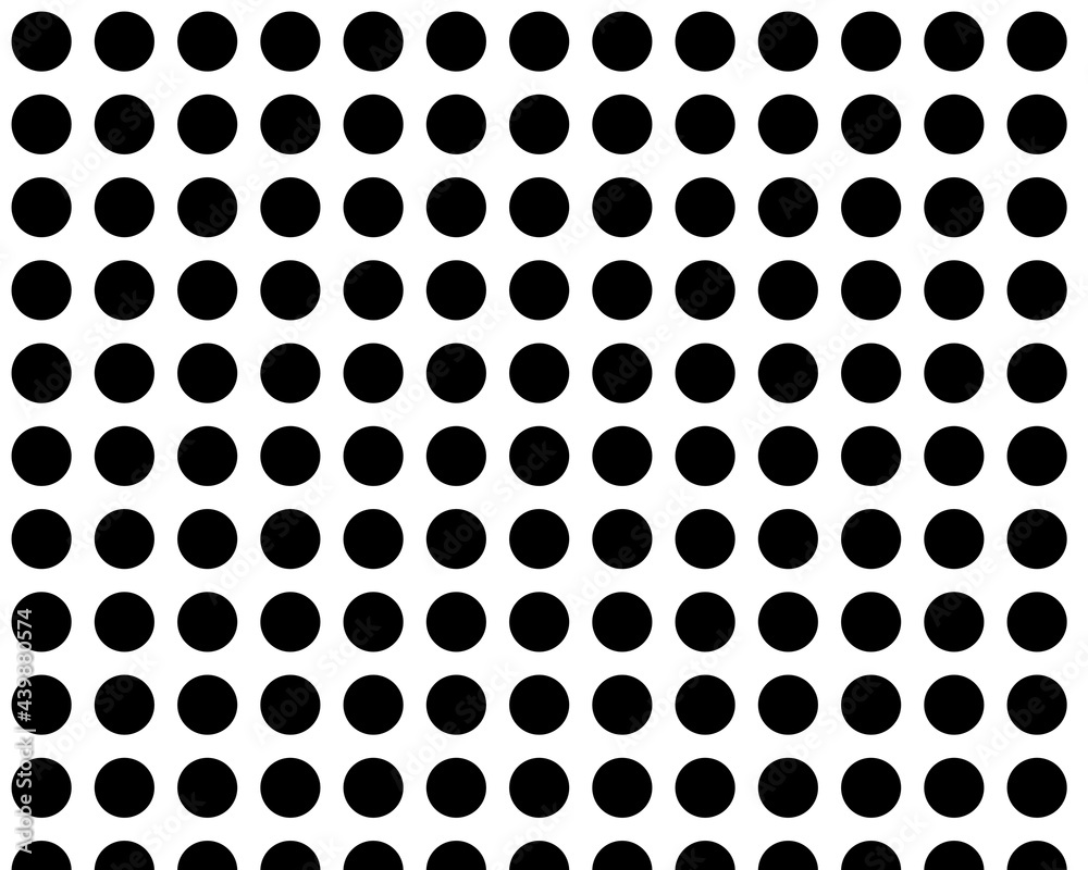 Black dots on a white background pattern, black dots vertically placed on a white background Black dots on a white background pattern, black dots vertically placed on a white background