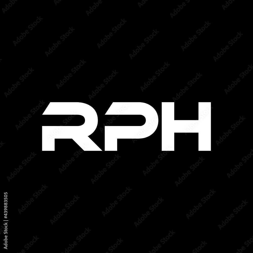 RPH letter logo design with black background in illustrator, vector logo modern alphabet font overlap style. calligraphy designs for logo, Poster, Invitation, etc. RPH letter logo design with black background in illustrator, vector logo modern alphabet font overlap style. calligraphy designs for logo, Poster, Invitation, etc.