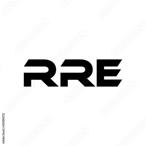 RRE letter logo design with white background in illustrator, vector logo modern alphabet font overlap style. calligraphy designs for logo, Poster, Invitation, etc.