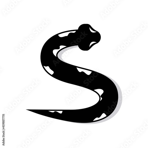 Snake logo template