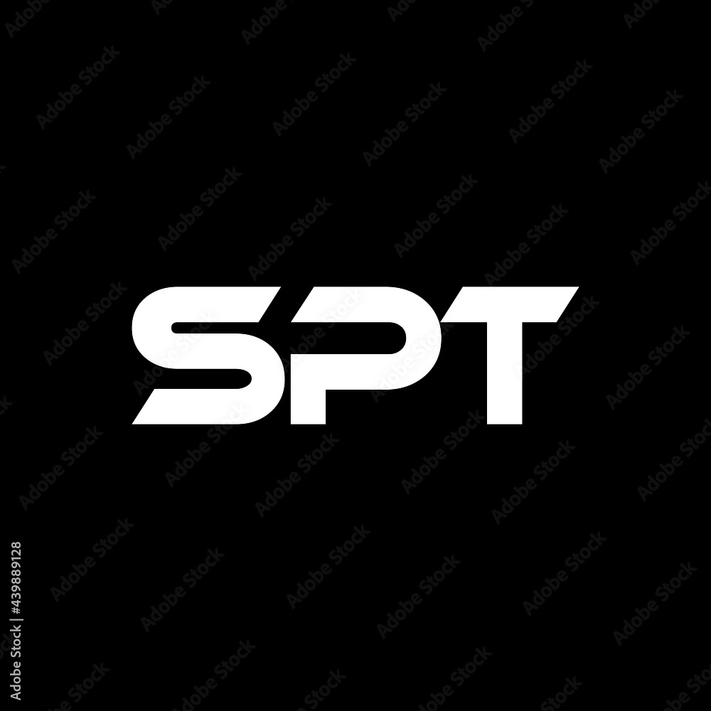 SPT letter logo design with black background in illustrator, vector logo modern alphabet font overlap style. calligraphy designs for logo, Poster, Invitation, etc. SPT letter logo design with black background in illustrator, vector logo modern alphabet font overlap style. calligraphy designs for logo, Poster, Invitation, etc.