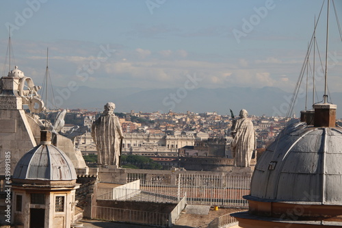 From the terrace of the church of San Pedro. Vatican. photo