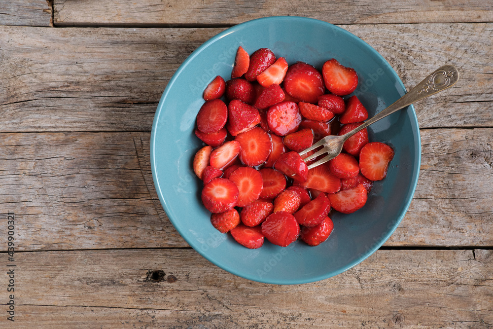 Strawberries in syrup Strawberries in syrup