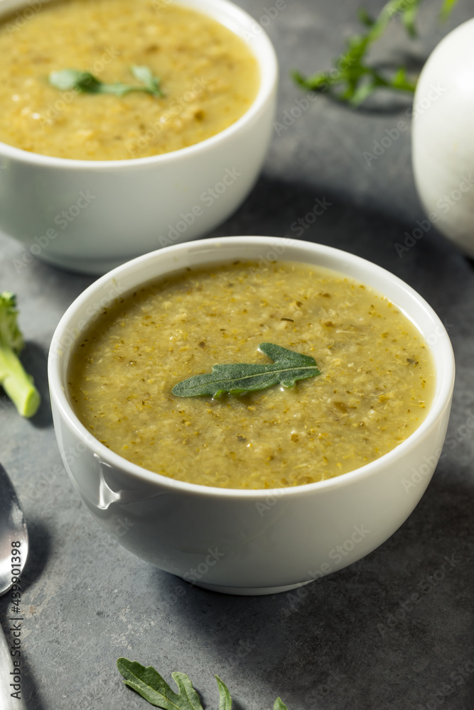 Healthy Cold Broccoli Arugula Soup Healthy Cold Broccoli Arugula Soup