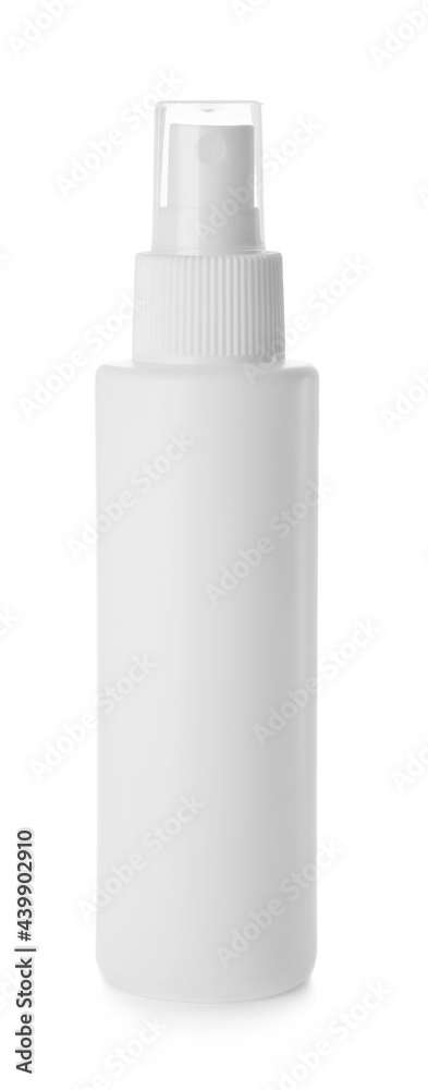 Spray bottle with antiseptic isolated on white Spray bottle with antiseptic isolated on white