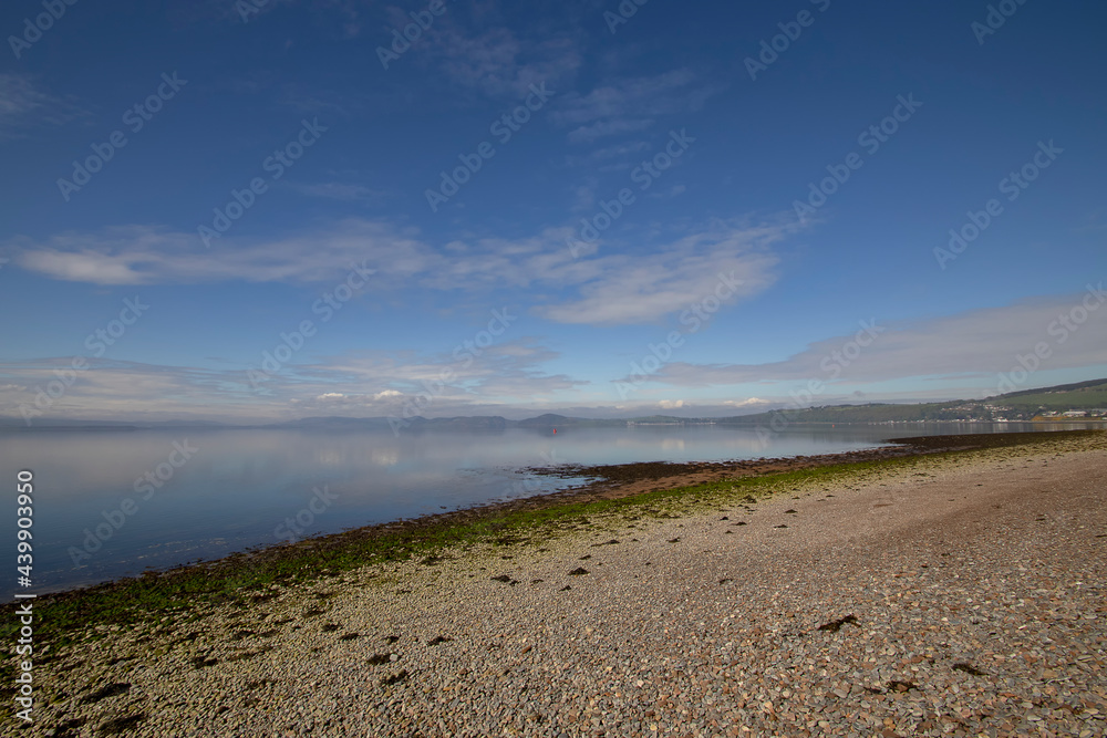 The coast at Chanonry Point on Black Isle near Inverness in the Scottish Highlands, UK