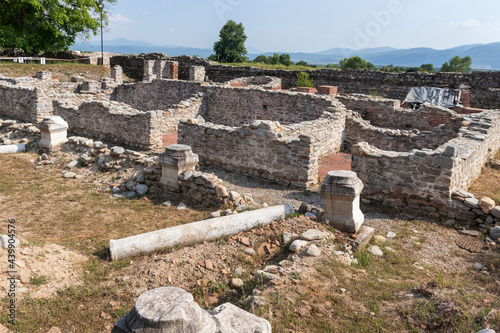 Ruins of ancient Roman city Nicopolis ad Nestum, Bulgaria photo