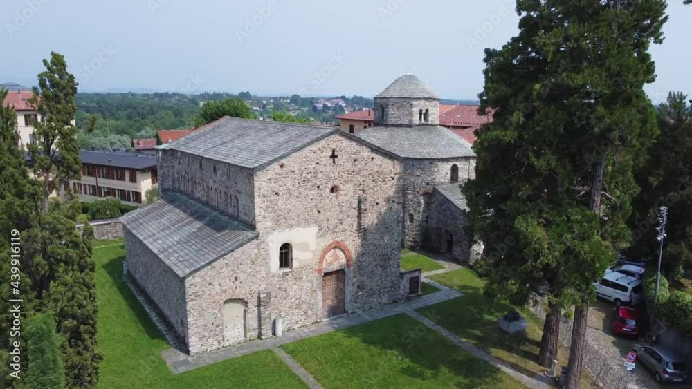 Ancient Romanesque church in Cantù, Lombardy, Province of Como Ancient Romanesque church in Cantù, Lombardy, Province of Como