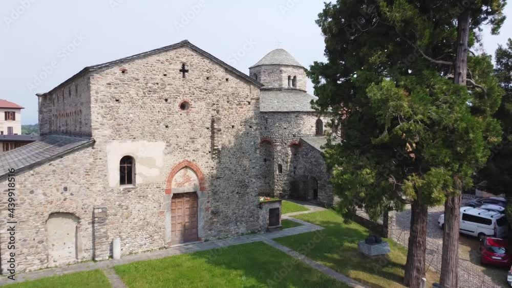 Ancient Romanesque church in Cantù, Lombardy, Province of Como Ancient Romanesque church in Cantù, Lombardy, Province of Como