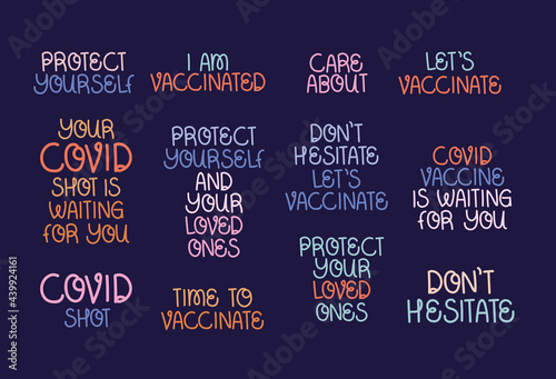 covid vaccine phrases