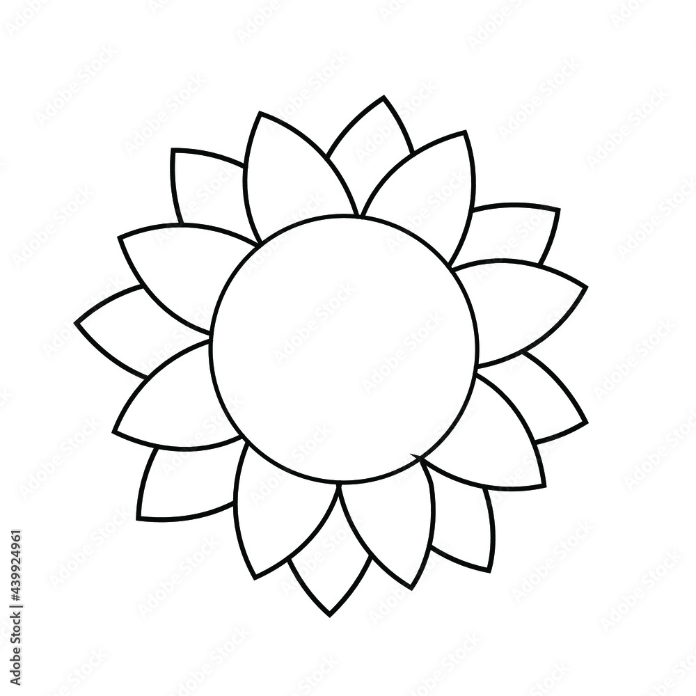 Vector illustration Magic sign, Boho style. Trendy logo design, abstract symbol, tattoo sun, sunflower Vector illustration Magic sign, Boho style. Trendy logo design, abstract symbol, tattoo sun, sunflower