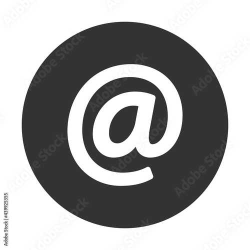 o2021-06-12Email simple flat icon, mail support symbol. Write us concept. Vec...