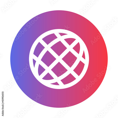 Worldwide support icon. Vector Illustration EPS10