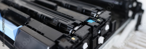 Toner cartridges for laser color printers and mfp