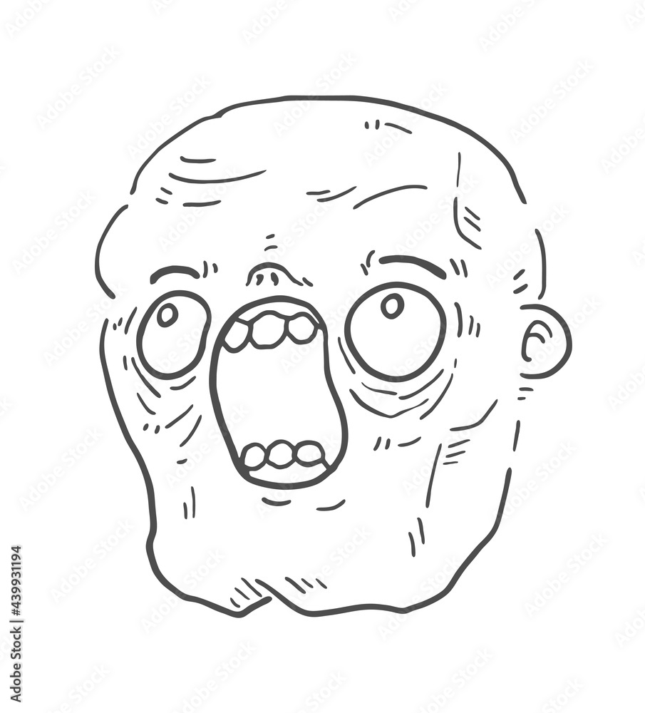 Funny cartoon character draw Funny cartoon character draw