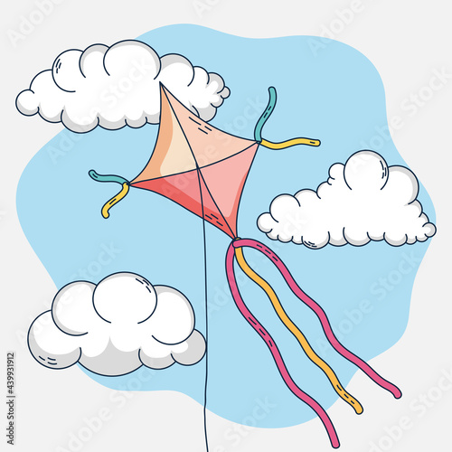 pink kite design