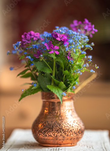 Flowers from the field in a...