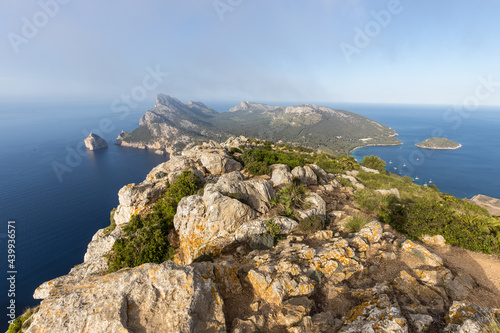 Views of the Formentor peninsula from Torre de Albercutx photo