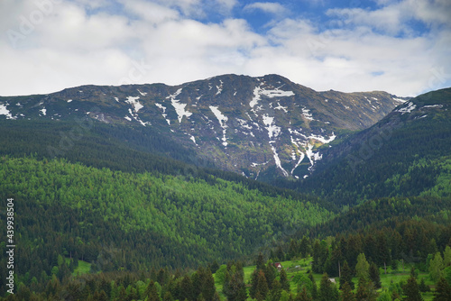 Scenic view over Rodnei mountains in Romania, Europe © Rechitan Sorin