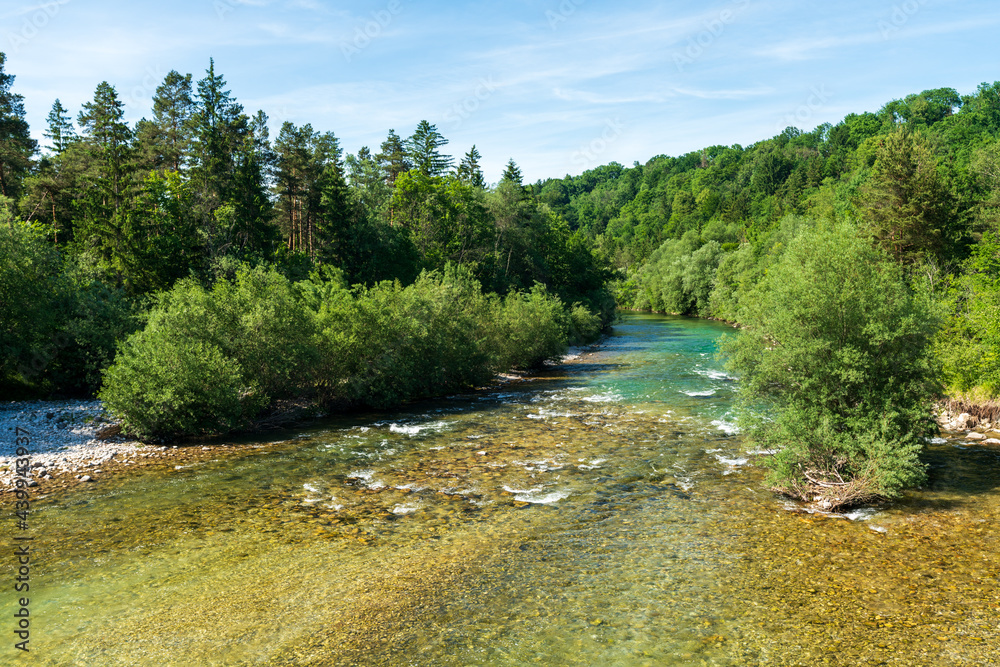 Alm Fluss in Oberösterreich Alm Fluss in Oberösterreich