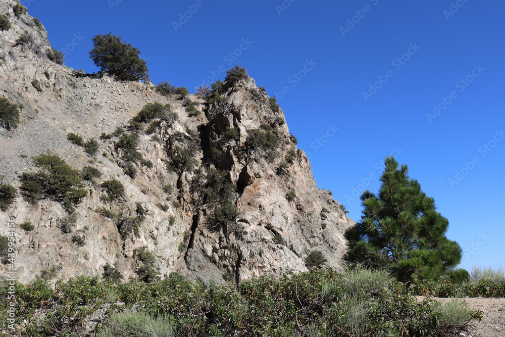 rock in the mountains