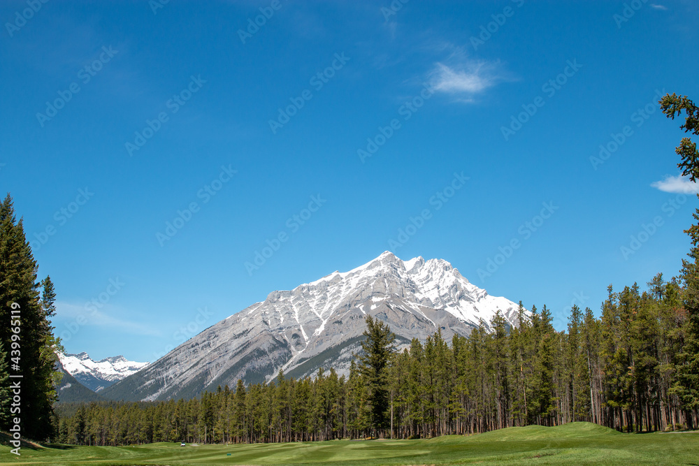 Mountain golf course