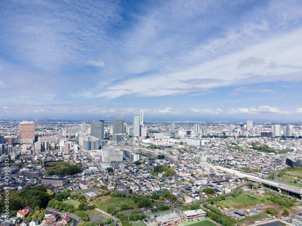 Obraz premium さいたま新都心 風景 