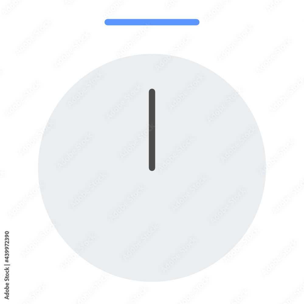 Flat stopwatch icon Flat stopwatch icon
