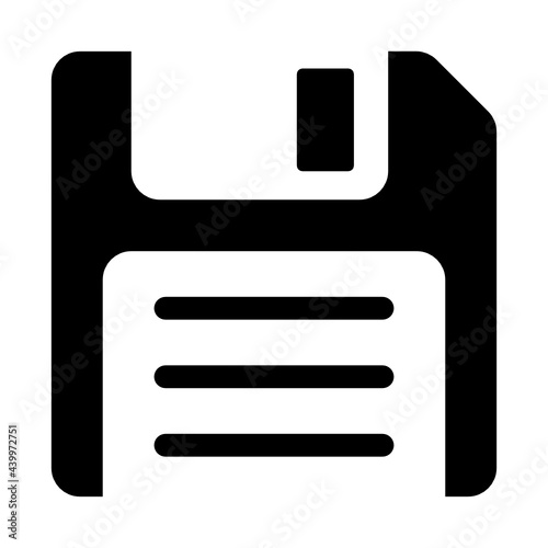 Glyph save icon