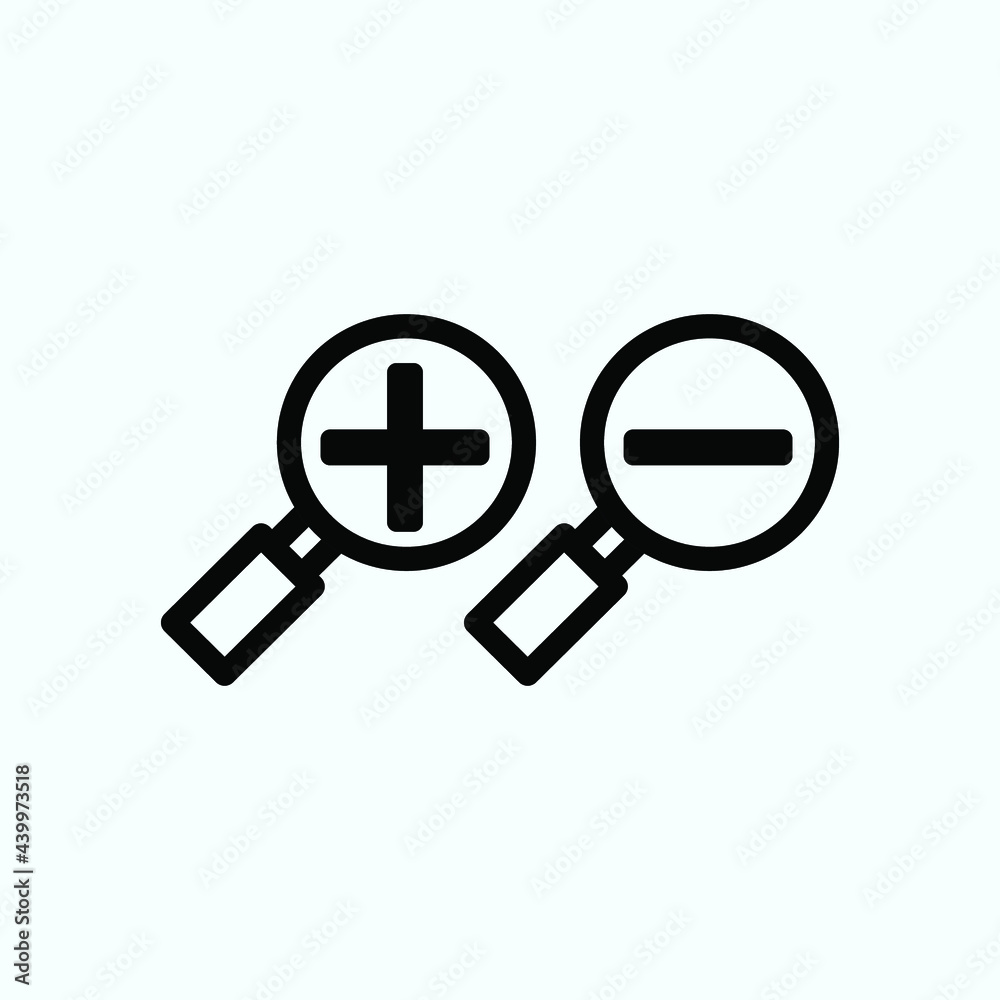 search icon, flat vector graphic on isolated background. - Vector search icon, flat vector graphic on isolated background. - Vector