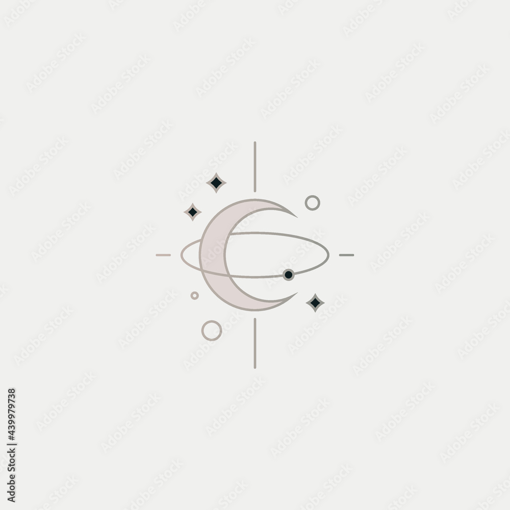 a beautiful esoteric logo with the image of stars on a beige background is suitable for astrologers, candle making, soap, cosmetics, beauty industry, meditation and other areas a beautiful esoteric logo with the image of stars on a beige background is suitable for astrologers, candle making, soap, cosmetics, beauty industry, meditation and other areas