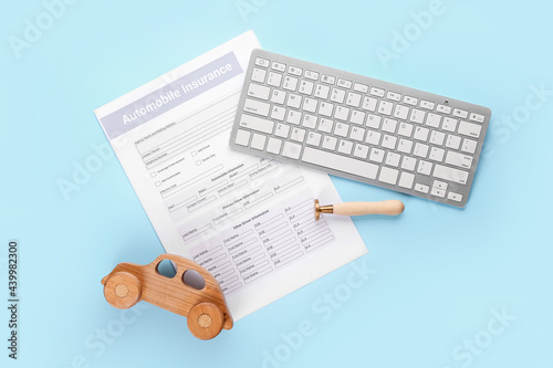 Automobile insurance with c...