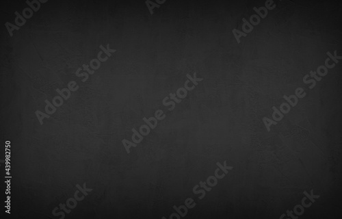 Fototapeta Naklejka Na Ścianę i Meble -  Abstract black Cement concrete textured background, Natural wall backdrop For aesthetic creative design
