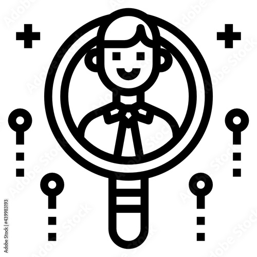 Search outline icon