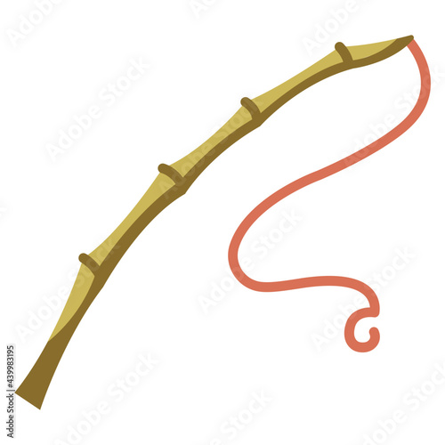 Bamboo fishing rod  icon