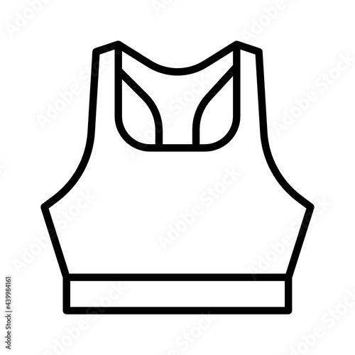 Outline Sport bra Icon