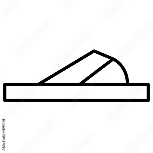 Outline Flip flops Icon