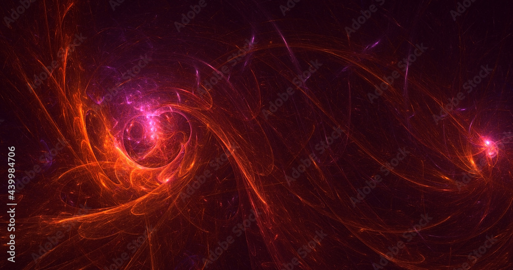 3D rendering abstract multicolor fractal light background 3D rendering abstract multicolor fractal light background