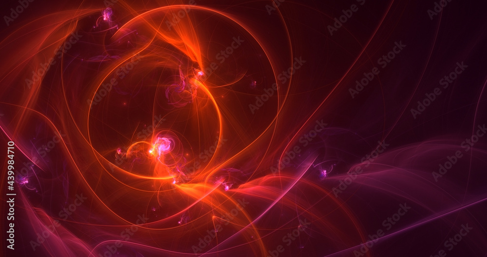 3D rendering abstract multicolor fractal light background 3D rendering abstract multicolor fractal light background