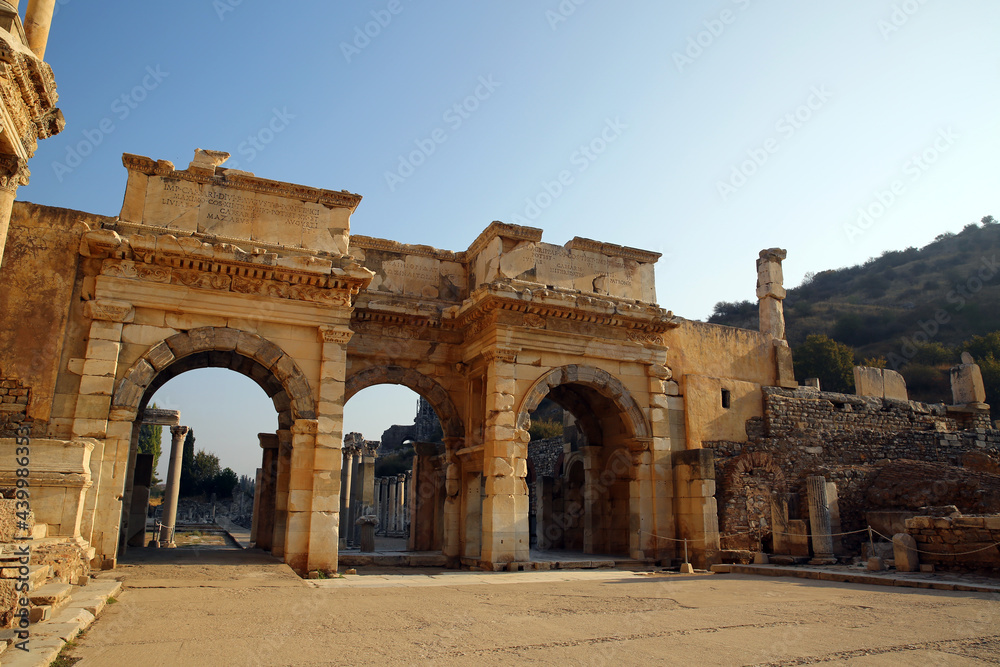 Historic Site in Ephesus, Turkey
