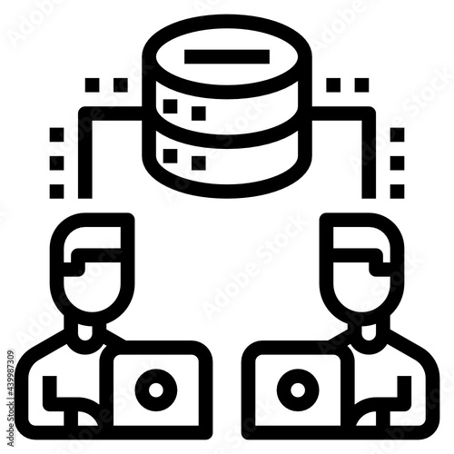 Administrator outline icon