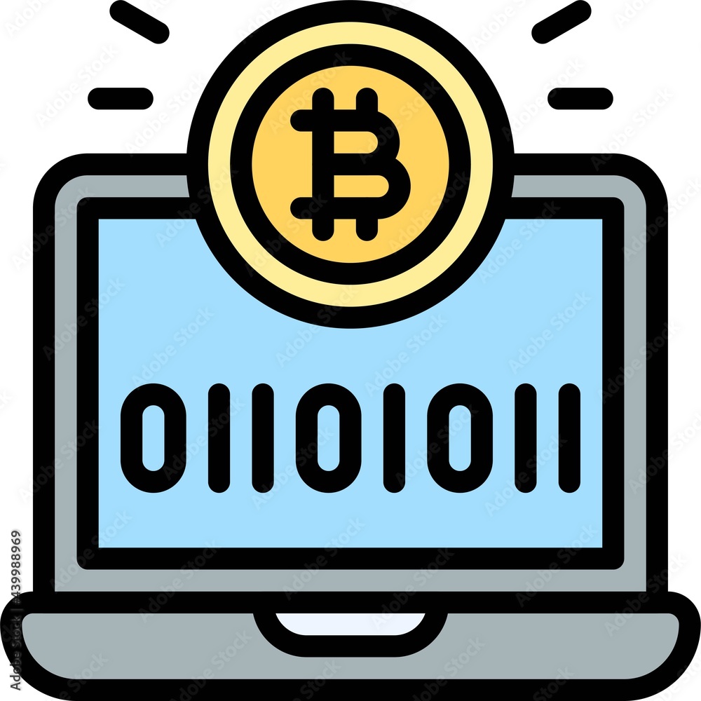 Binary code icon, Cryptocurrency related vector Binary code icon, Cryptocurrency related vector